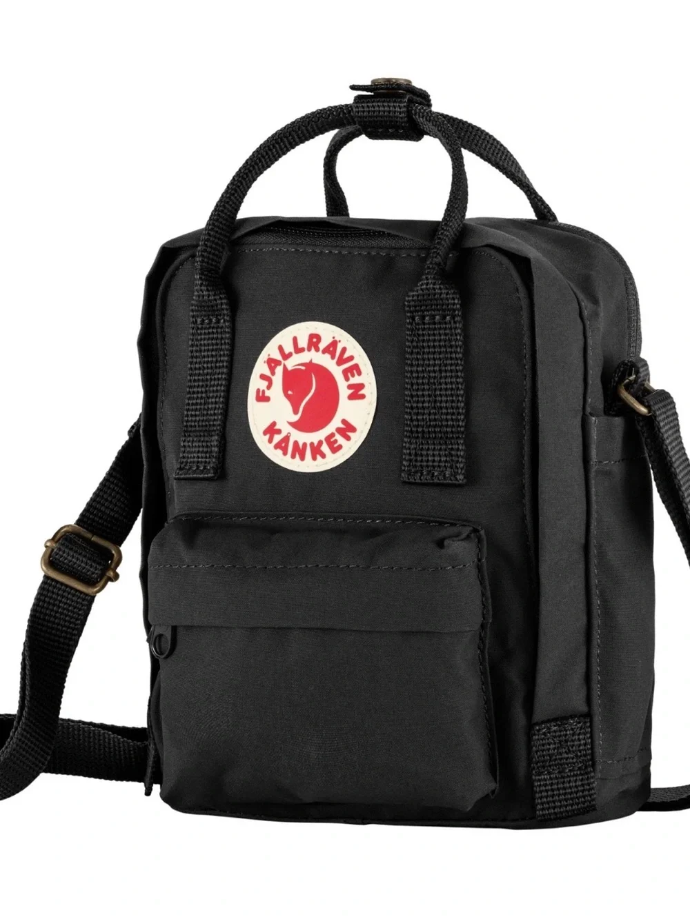 Kånken Sling Crossbody Bag - Black 8 inches tall